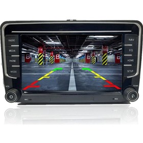 Resim Vw Touran Androıd 11 Seslı Komut Multımedya Ekran Oem 