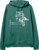 Resim Cowboy Hoodie-Yeşil Lambuka Store