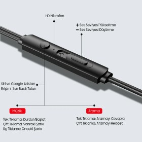 Resim Rosstech Rs-50 Pro Mikrofonlu Kablolu Kulak İçi Kulaklık + Özel Taşıma Çantası 