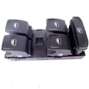 Resim Volkswagen Golf 7 Sol Cam Kaldırma Düğmesi Dörtlü Bsg Marka 5G0959857 