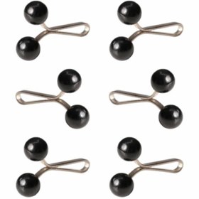 Resim Melodi Scarf Tesettür Kadın Eşarp Şal Klipsi / 6 Adet (Tesettür İğnesi) 