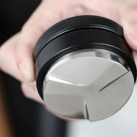 Resim UltraMint Profesyonel 58 mm Çelik Makaron Tamper Portafilter Kahve Düzleme Aleti 