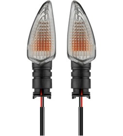 Resim Youmex Yamaha Y15zr/135lc/aerox155 İçin Abs Ve Pc Malzemeden Üretilmiş Sinyal Lambası, 12v 10w, 2 Adet, Şeffaf Lens. 