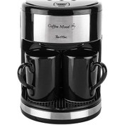 Resim Tantitoni Inox 2 Kupalı Filtre Kahve Makinesi 