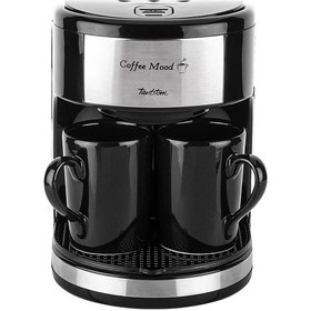 Resim Tantitoni Inox 2 Kupalı Filtre Kahve Makinesi 