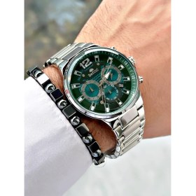 Resim Bentini Fonksiyonlu ve Takvimli Lüks Saat 