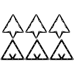 Resim Tip A X3 & Tip Bx3 6 Adet Sihirli Top Raf Tutucu Bilardo Topu Rafı 