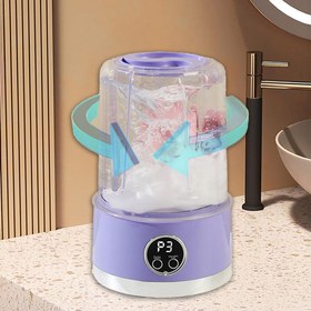 Resim robo Şarjlı Taşınabilir Çamaşır Makinesi 