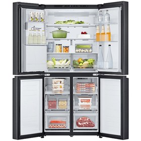 Resim LG GC-L22FFQUJ.AEPPLTK 506 L No-frost Gardırop Tipi Buzdolabı Siyah 