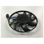 Resim Audi A4 S4 RS4 A5 S5 RS5 A6 S6 A7 A8 S8 Q7 Q8 2016 Sonrası Fan Motoru Davlumbazsız 365 mm 400W 9 Kanat 