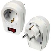 Resim VİKO Tekli Anahtarlı Topraklı Fiş Priz 