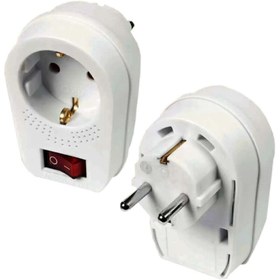 Resim VİKO Tekli Anahtarlı Topraklı Fiş Priz 