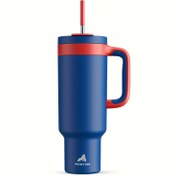 Resim Powcan 50oz Yalıtımlı Paslanmaz Çelik Termos Bardak, Tutma Sapı, Kaymaz Kavrama, Isıya Dayanıklı, Çift Duvar Vakumlu Seyahat Kupası Sıcak ve Soğuk İçecekler İçin, POWCAN 