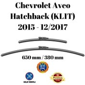Resim Chevrolet Aveo Hb Hatchback Kl1t 2015 2016 2017 Uyumlu Ön Cam Muz Tipi Silecek Süpürgesi Seti 650/380mm Silbak 
