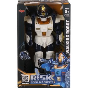 Resim Vardem Oyuncak DF-6051 Işıklı ve Müzikli Roket Atan Robot- Vardem Oyuncak 