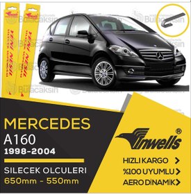 Resim Mercedes A160 W168 Muz Silecek Takımı 1998-2004 İnwells 
