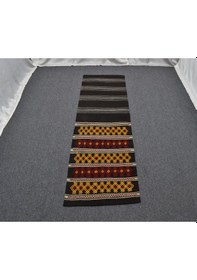 Resim Zehra Abla Halı El Dokuma Nadir Otantik Kağızman Yün Yolluk Kilim 6305 