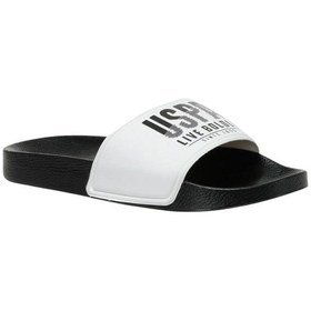 Resim U.S. Polo Assn. U.S Polo Assn Gusty 3FX Beyaz Erkek Plaj Terlik Beyaz 