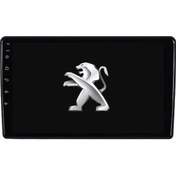 Resim Peugeot 2008 - Araç Multimedya Ekran - 6gb 128gb - S - Black - 2019 - 2021 - 9 Inch - Upg - Myway 