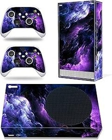 Resim Skin Sticker Compatible with Xbox Series S Console, Full Cover Wrap Protector Decal for Wireless Controller 