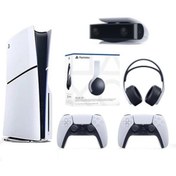 Resim Sony Playstation 5 Slim CD'Li 1 TB İthalatçı Garanti + 2 Kol + Şarj İstasyonu + Kamera + Plus 3D Kulaklık 