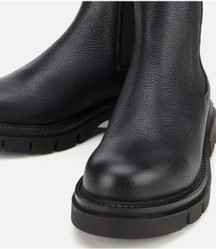 Resim Hotiç Kadın Deri Siyah Lastik Detaylı Düz Bot 01boh312900a100 01boh312900a100 Siyah 