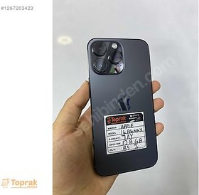 Resim Apple iPhone 14 Pro Max İkinci El TR | 128 GB | Siyah 