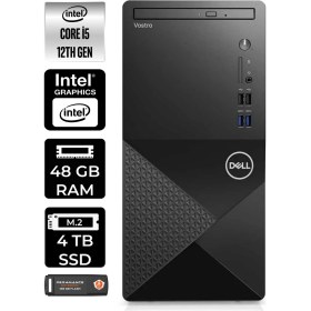 Resim Dell Vostro 3910MT Intel Core I5 12400 48GB 4tb SSD W11P N7519VDT3910 & Masaüstü Bilgisayar & Per4 USB Bellek N7519VDT3910P445 