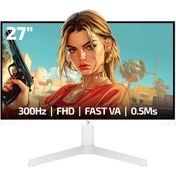 Resim Gamepower Rapid V90 27'' 300Hz 0.5Ms Fast VA FHD Pivot RGB Gaming Monitör 