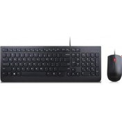 Resim Essential Wired Kablolu Klavye Mouse Set Siyah Türkçe Q - 4X30L79920 Lenovo