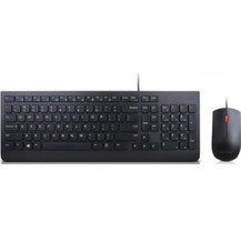 Resim Essential Wired Kablolu Klavye Mouse Set Siyah Türkçe Q - 4X30L79920 