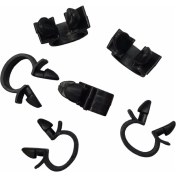 Resim Zetoto R9 - R11 - 12 - 19 Kablo Tutucu Klipsi 10 Adetli Paket 