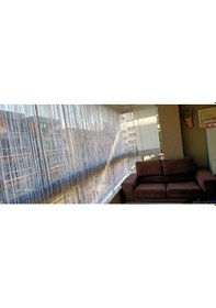 Resim İP MODEL BEYAZ RENK İP PERDE 300*270 cm - 2 mm şerit Beyaz 