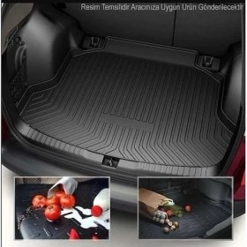 Resim Entelux Mercedes B Serı W246 2012 Modeli Için Özel Uyumlu Bagaj Havuzları 