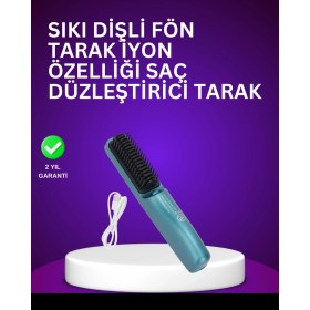 Resim Iyon Teknolojili Düzleştirici Tarak – 20 Saniyede Isınır 