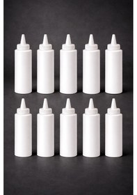 Resim Ketçap Mayonez Sosluk Sıkma Şişesi 250 Ml Bpa Free 2li Set Çok Renkli 