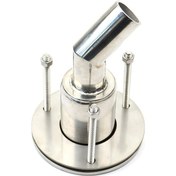 Resim 316 Paslanmaz Çelik Marina Eşyası - 24mm Dirsekli Akaryakıtli Park Heaterları İçin Exhaust Boru Uç Parçası 