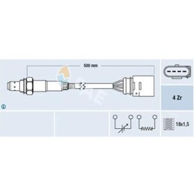 Resim Fae 06A906265E LAMBDA SENSÖRÜ VAG A3 GO4 PO3 96- FAE-77138 