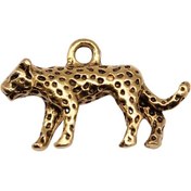 Resim Wecharms El Yapımı Leopar Takı Seti - 5 Adet Aksesuar Kahverengi 