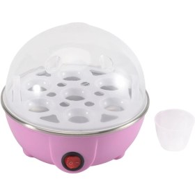 Resim Maggiei Hızlı Yumurta Pişirici: 7 Yumurta Kapasiteli Sert Haşlanmış Yumurta, Haşlanmış Yumurta, Çırpılmış Yumurta Için Elektrikli Yumurta Pişirici Pembe Ab Tak (Yurt Dışından) 