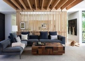 Resim Woodensa Ahşap Paravan (özel001) Kahverengi 