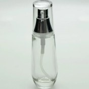 Resim D&B Boş Krem ve Losyon Şişesi 30 ml (10 Adet) (TEKRAR DOLDURULABİLİR) Şeffaf Boş Şişe 