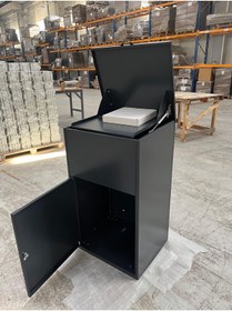 Resim LICCIA Posta Kutusu Anahtarlı Antrasit Rengi 