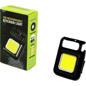 Resim FinDit 3ın1 Mıknatıslı USB Şarjlı Fener - Anahtarlık - Pratik Kapak Açacak 