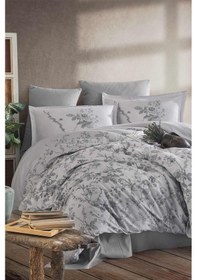 Resim Clasy Messina Gri Tek Kişilik %100 Pamuk Nevresim Takımı 