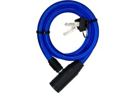 Resim Bisiklet Halat Zincir Kilidi 80 cm Çelik Kilit Çap 10 mm Ø Hırsız Önleme Güvenlik 1 Adet 