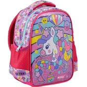 Resim Muggle Anaokulu Çantası Happy Unicon Pembe Mu-6467 