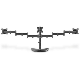 Resim Digitus Ayaklı Üçlü Monitör Tutucusu 13-27", 3 X 8 Kg (MAKS.), Siyah 