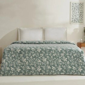 Resim Karaca Home Cintia Çift Kişilik Akrilik Battaniye Koyu Mint Mint 