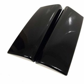 Resim Mercedes W205/W213 Uyumlu Kol Dayama Kaplaması Piano Black 
